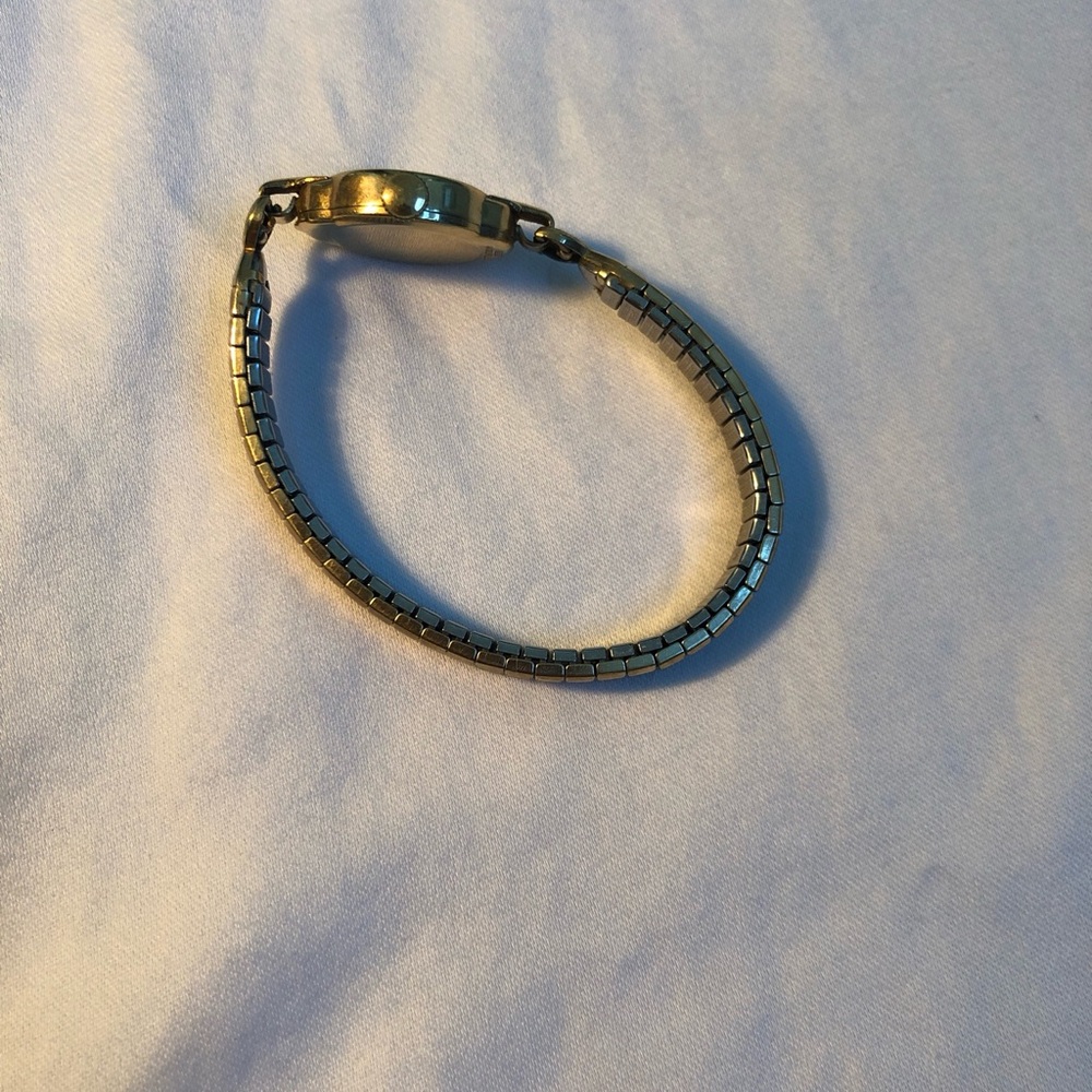 Vintage Hamilton S & W Ladies Watch 14k Gold Filled NOT Working Speidel Stretch - Picture 14 of 14